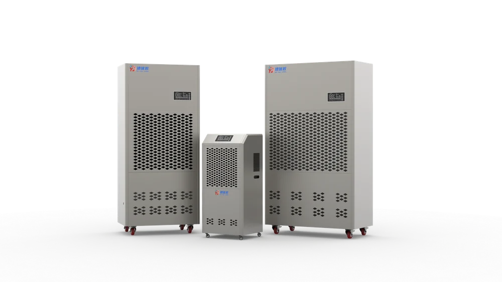 Industrial and commercial dehumidifiers